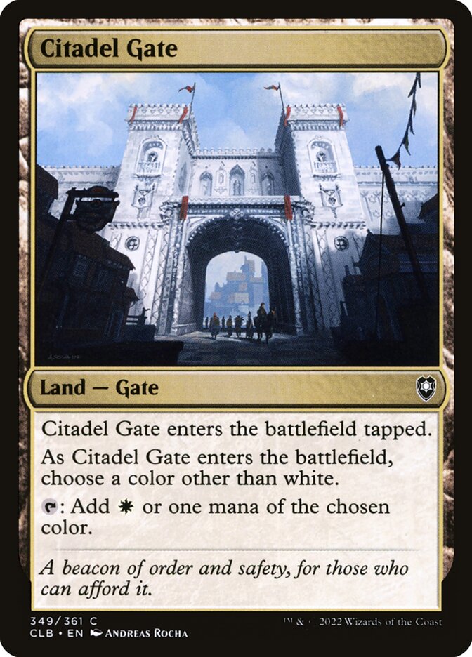 Citadel Gate (Commander Legends: Battle for Baldur's Gate)  - undefined | Good Games North