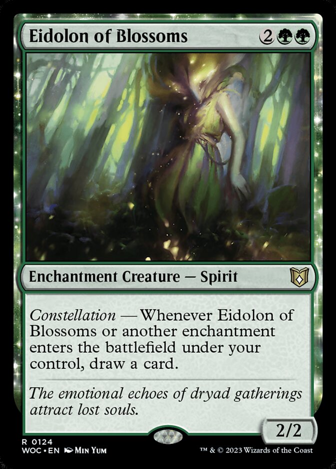 Eidolon of Blossoms (Commander: Wilds of Eldraine)  | Good Games North