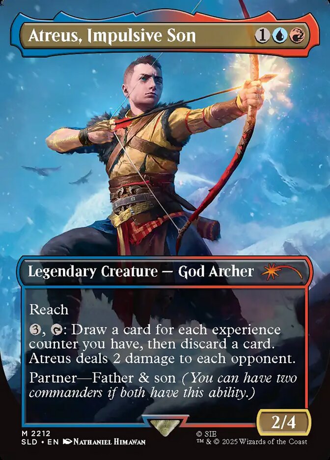 Atreus, Impulsive Son (Secret Lair Drop Series)  - Foil | Good Games North