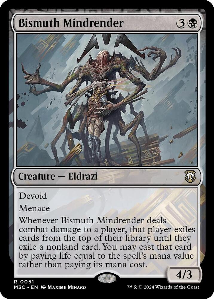 Bismuth Mindrender 51/411 (Commander: Modern Horizons 3)  - Ripple Foil | Good Games North