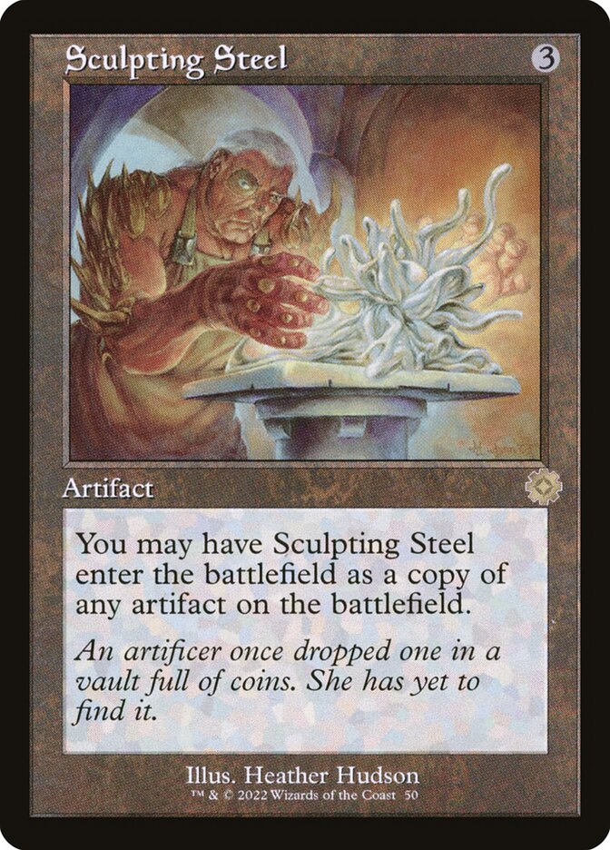 Sculpting Steel 50/63 (The Brothers' War: Retro Frame Artifacts)  | Good Games North