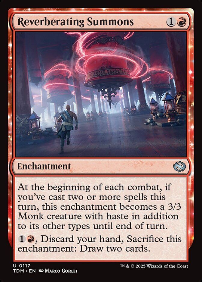 Reverberating Summons (Tarkir: Dragonstorm)  | Good Games North
