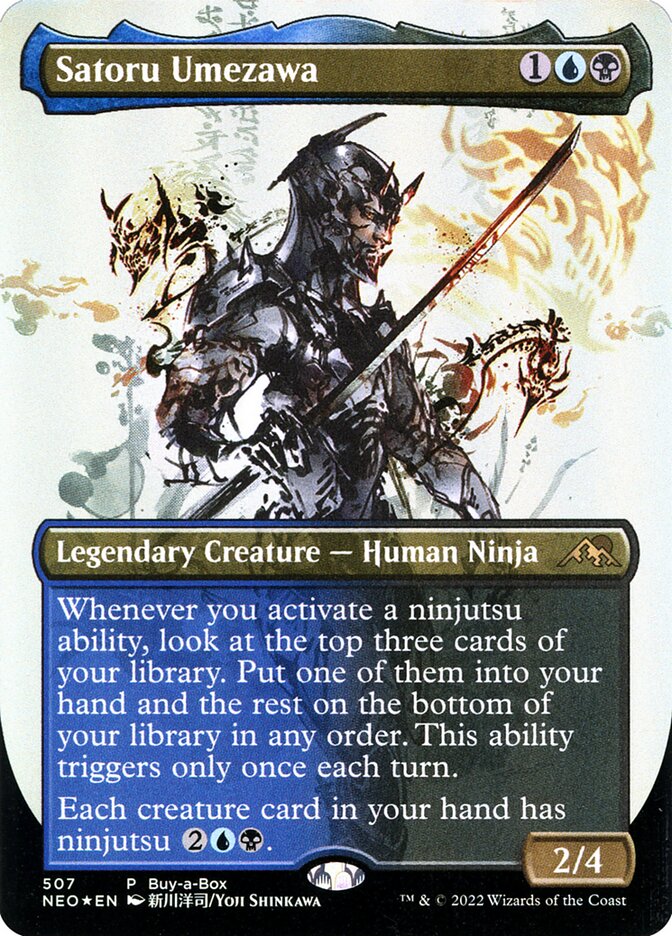 Satoru Umezawa 507 (Buy-A-Box Promos)  - Foil | Good Games North