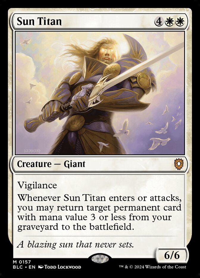 Sun Titan (Commander: Bloomburrow)  | Good Games North