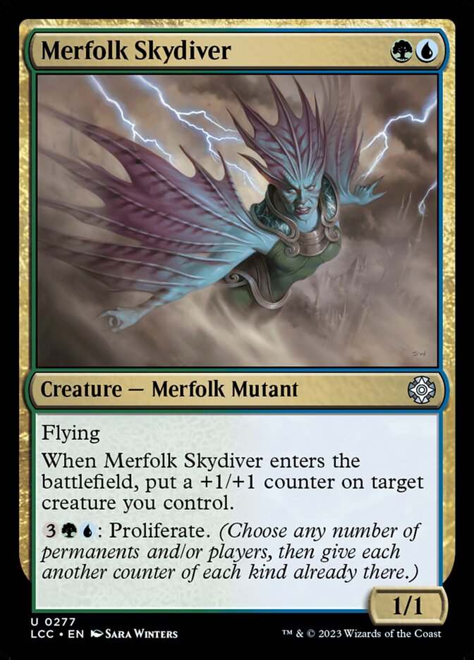Merfolk Skydiver (Commander: The Lost Caverns of Ixalan)  | Good Games North