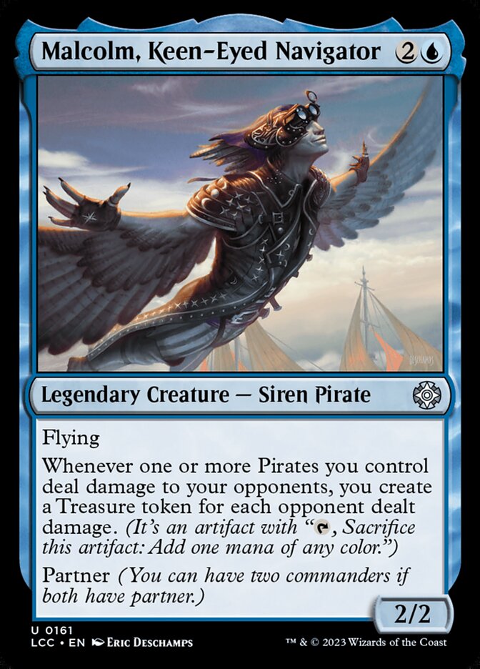 Malcolm, Keen-Eyed Navigator 161 (Commander: The Lost Caverns of Ixalan)  | Good Games North