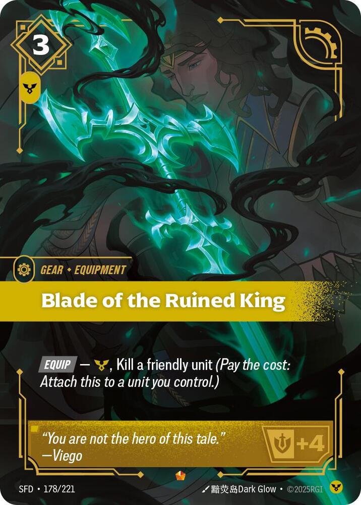 Blade of the Ruined King (Spiritforged)  - Foil | Good Games North