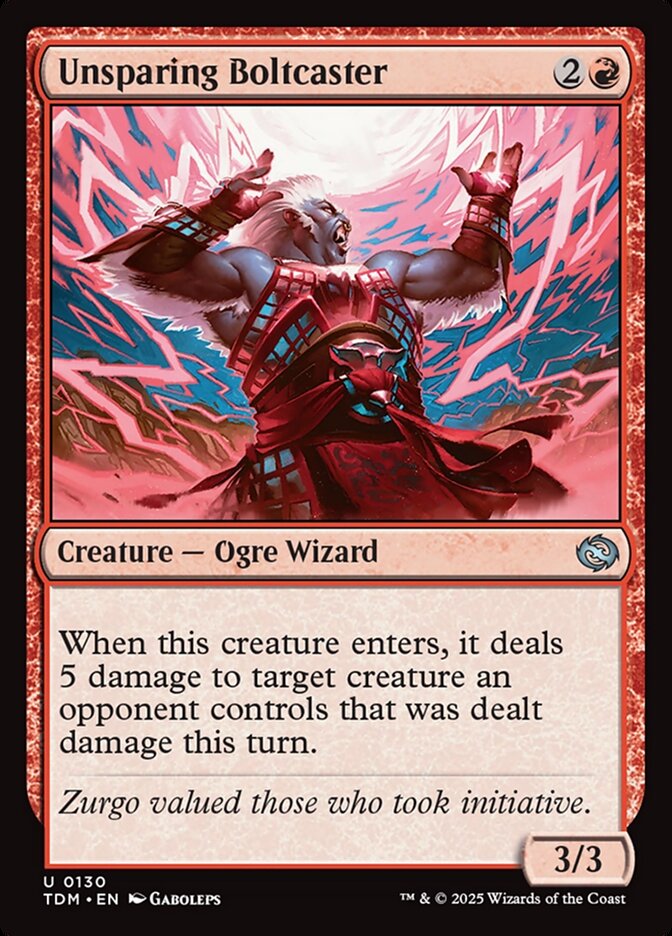Unsparing Boltcaster (Tarkir: Dragonstorm)  | Good Games North