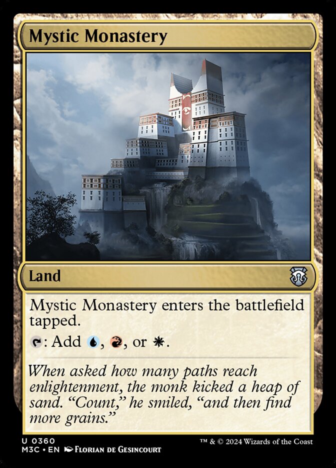 Mystic Monastery (Commander: Modern Horizons 3)  | Good Games North