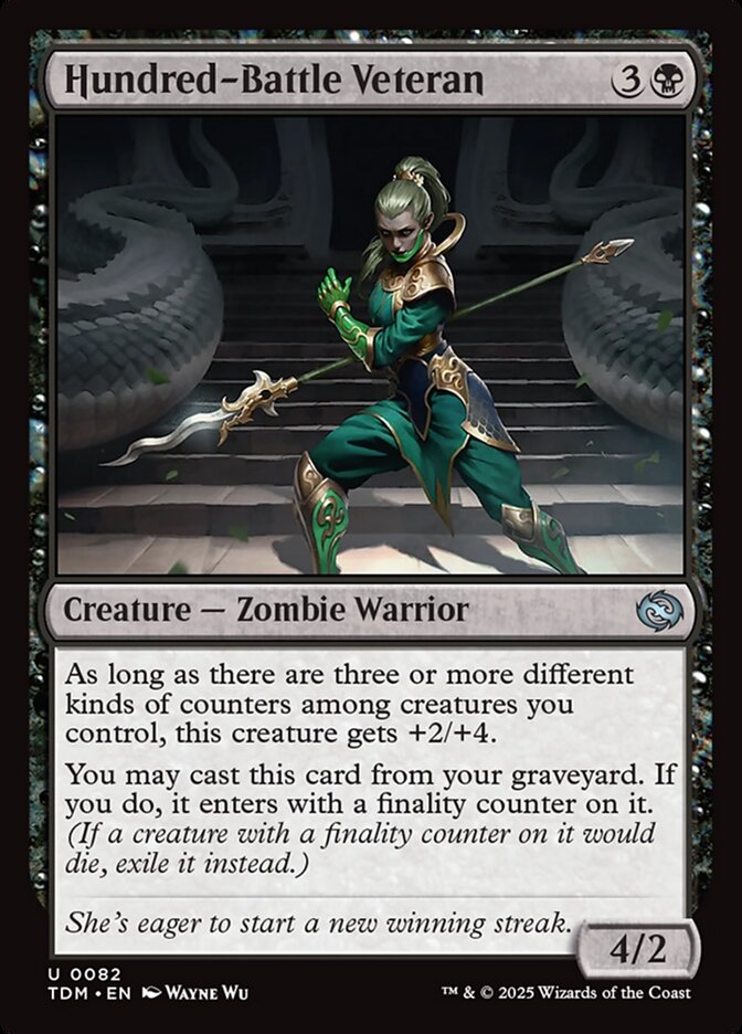 Hundred-Battle Veteran (Tarkir: Dragonstorm)  | Good Games North