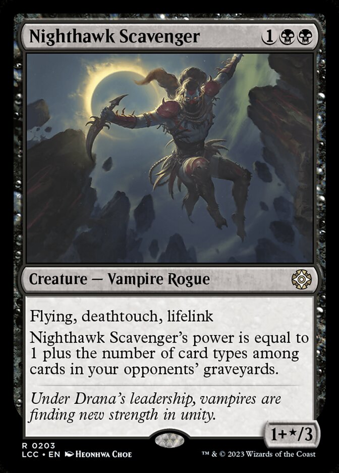 Nighthawk Scavenger 203/370 (Commander: The Lost Caverns of Ixalan)  | Good Games North