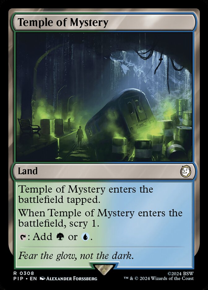Temple of Mystery 308/326 (Universes Beyond: Fallout)  | Good Games North