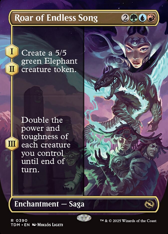 Roar of Endless Song (Tarkir: Dragonstorm)  | Good Games North