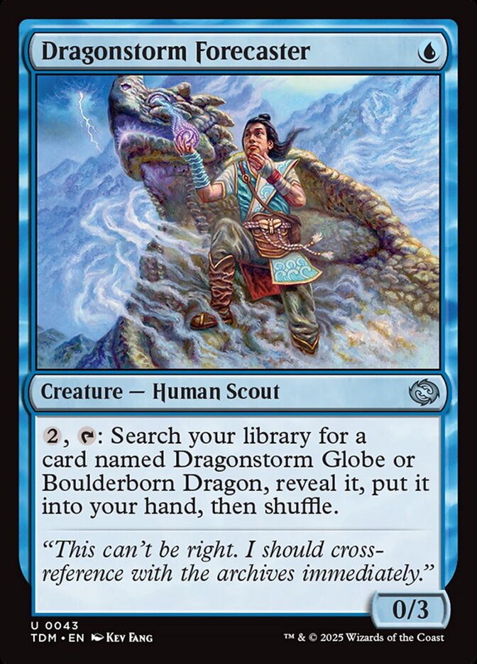 Dragonstorm Forecaster 43 (Tarkir: Dragonstorm)  | Good Games North