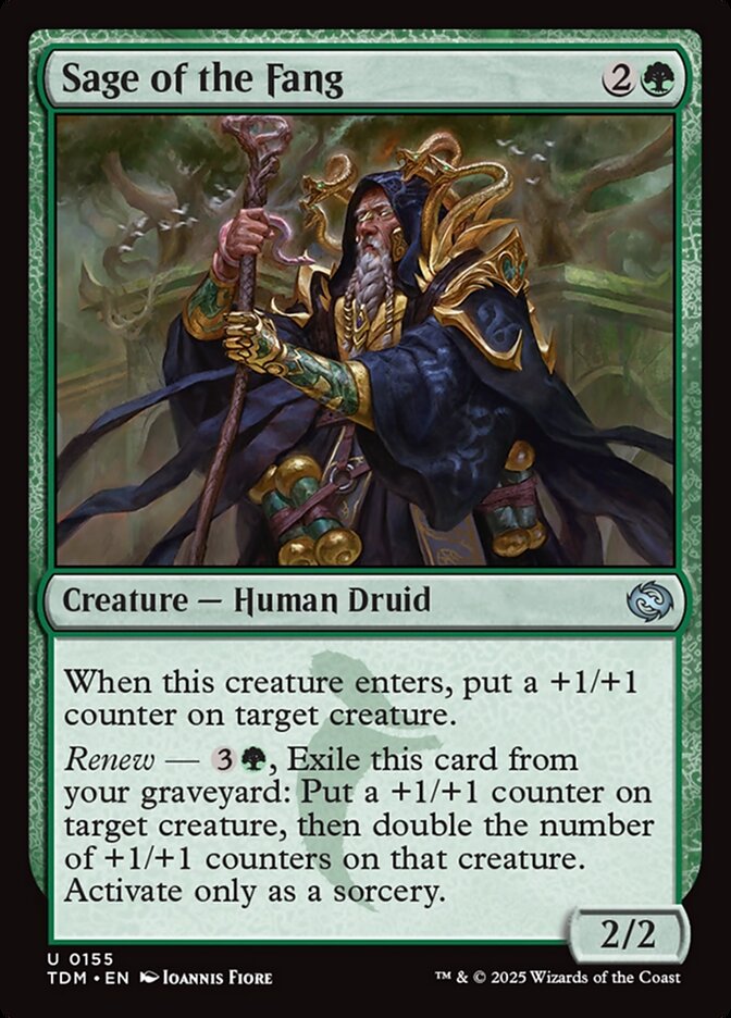 Sage of the Fang 155/291 (Tarkir: Dragonstorm)  | Good Games North