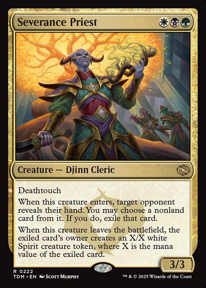 Severance Priest 222/291 (Tarkir: Dragonstorm)  | Good Games North