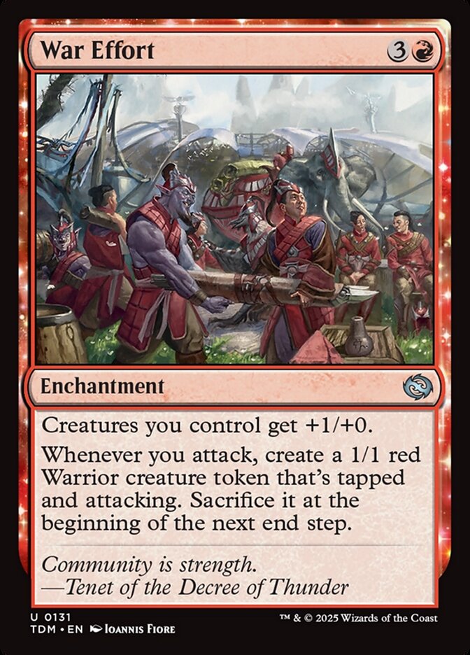 War Effort (Tarkir: Dragonstorm)  | Good Games North