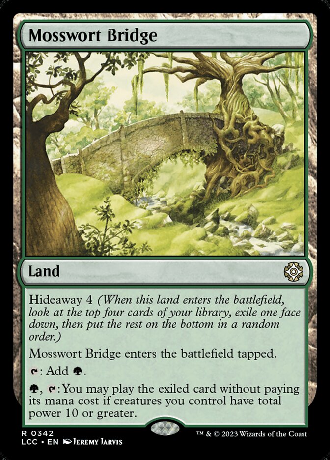 Mosswort Bridge 342/370 (Commander: The Lost Caverns of Ixalan)  | Good Games North