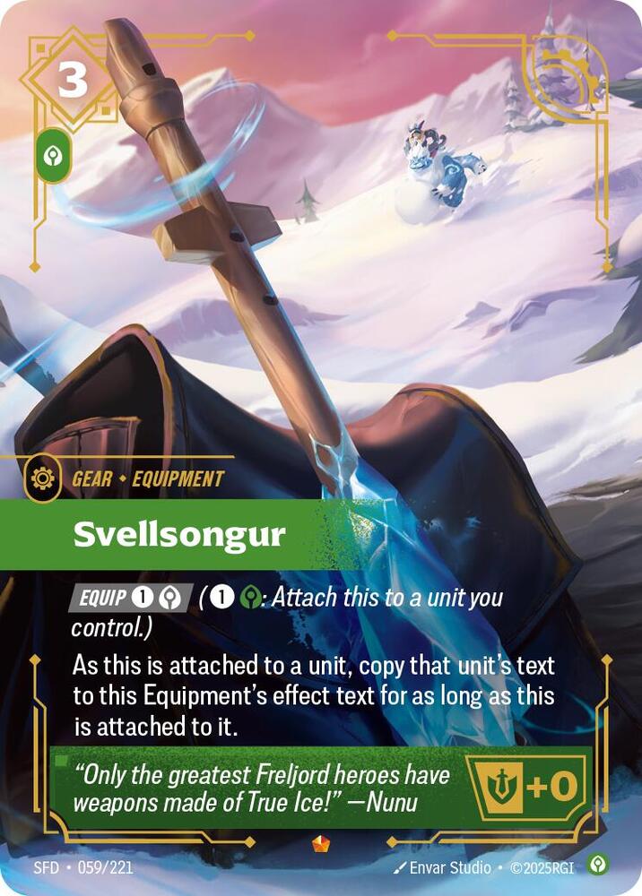 Svellsongur (Spiritforged)  - Foil | Good Games North