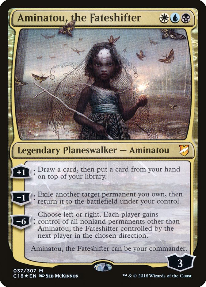 Aminatou, the Fateshifter 37 (Commander 2018)  - Foil | Good Games North
