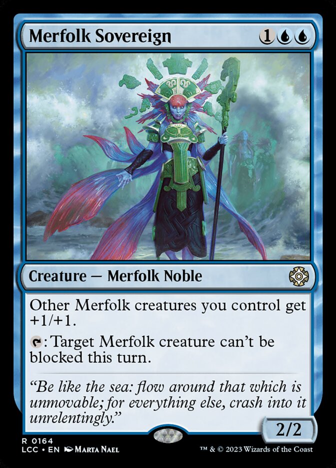 Merfolk Sovereign (Commander: The Lost Caverns of Ixalan)  | Good Games North