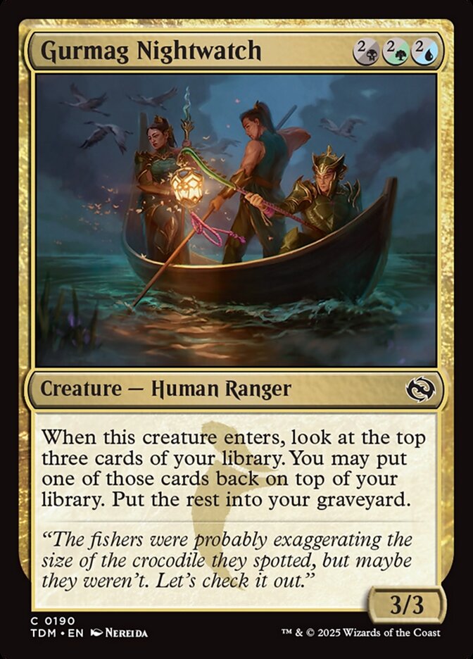 Gurmag Nightwatch (Tarkir: Dragonstorm)  | Good Games North
