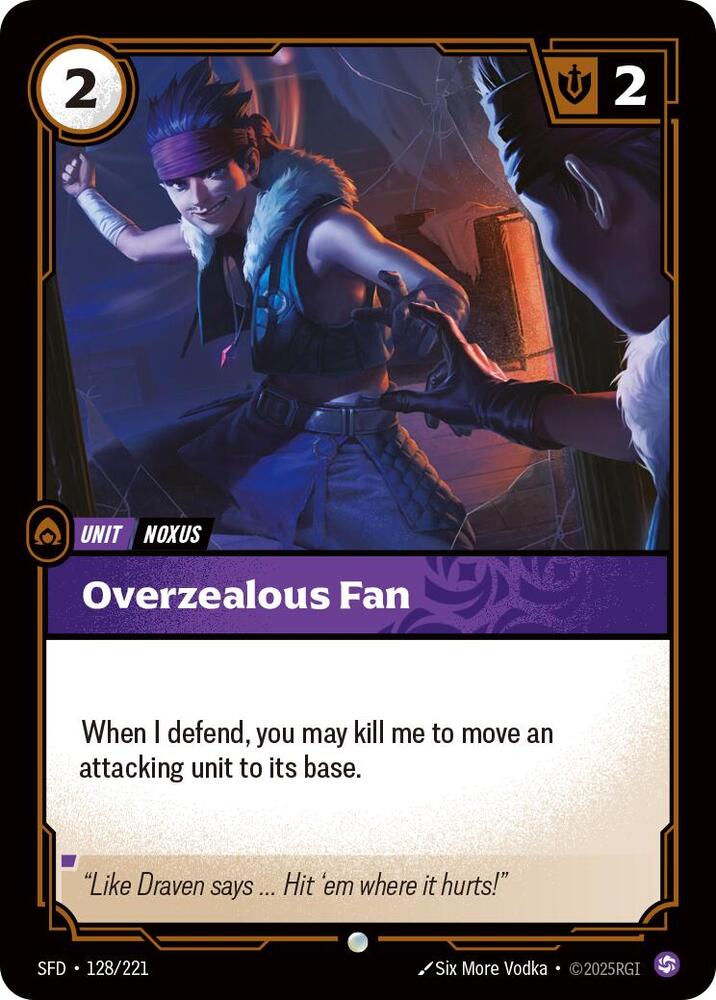 Overzealous Fan (Spiritforged)  | Good Games North