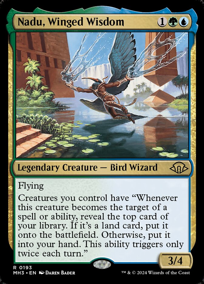 Nadu, Winged Wisdom (Modern Horizons 3)  | Good Games North