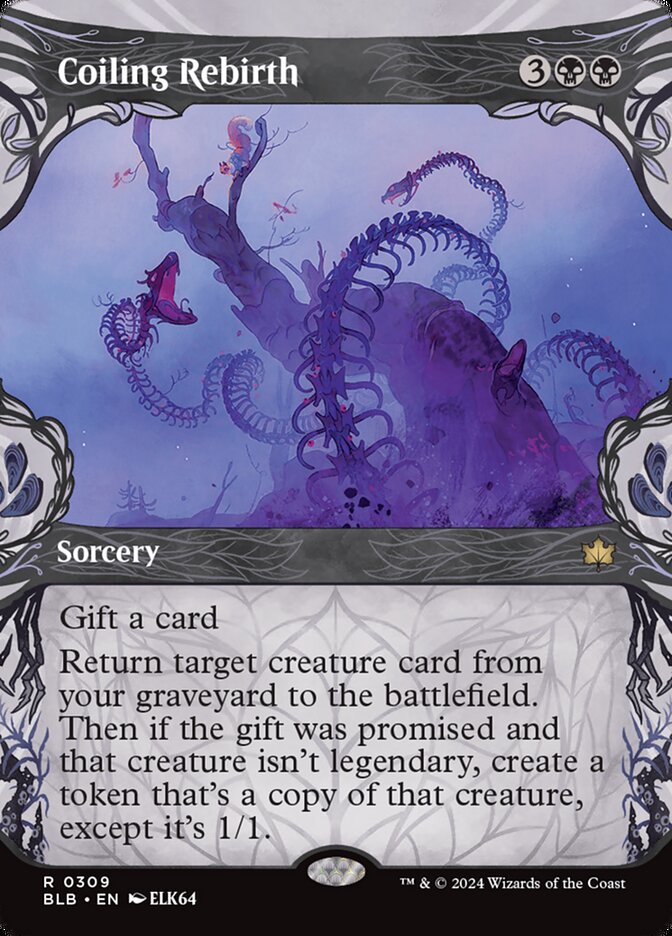 Coiling Rebirth 309/281 (Bloomburrow)  - Showcase | Good Games North