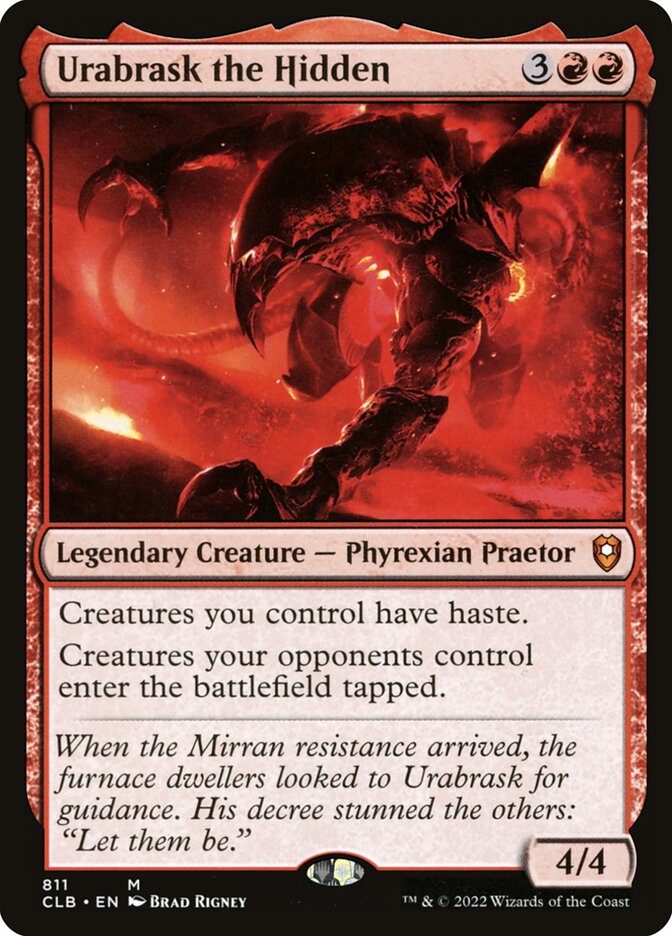 Urabrask the Hidden (Commander Legends: Battle for Baldur's Gate)  | Good Games North