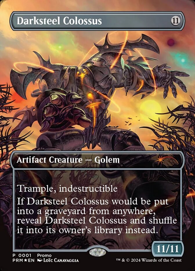Darksteel Colossus 1 (Unique and Miscellaneous Promos)  - Foil | Good Games North