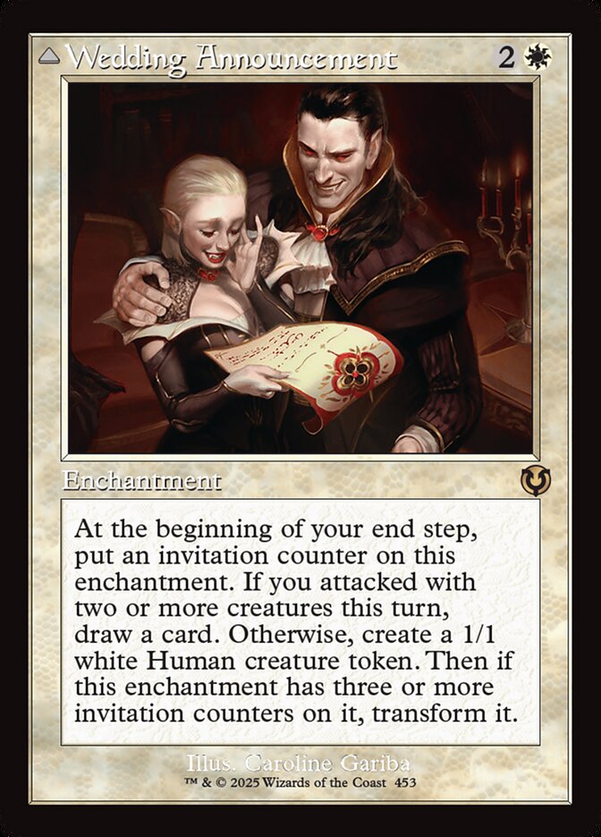 Wedding Announcement // Wedding Festivity 453/287 (Innistrad Remastered)  - Retro | Good Games North
