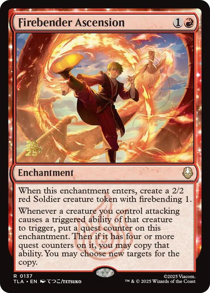 Firebender Ascension (Prerelease Cards)  - Foil | Good Games North
