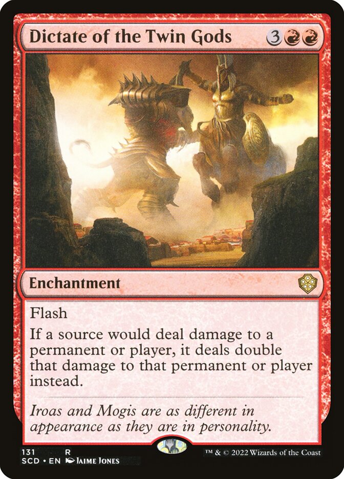 Dictate of the Twin Gods 131/352 (Starter Commander Decks)  | Good Games North