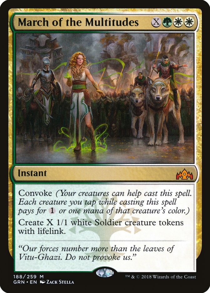 March of the Multitudes (Guilds of Ravnica)  | Good Games North