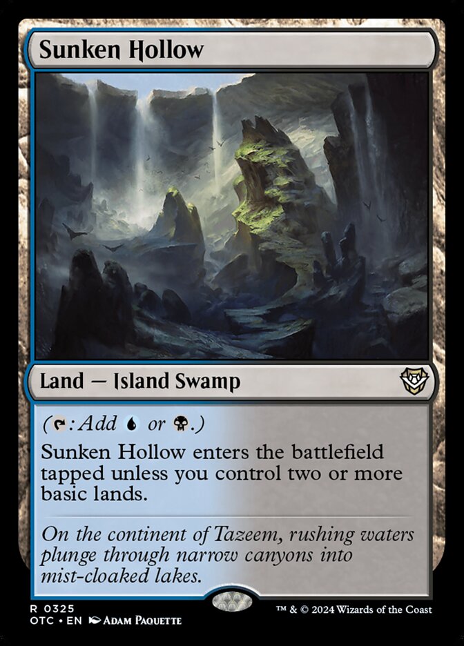 Sunken Hollow 325/342 (Commander: Outlaws of Thunder Junction)  | Good Games North