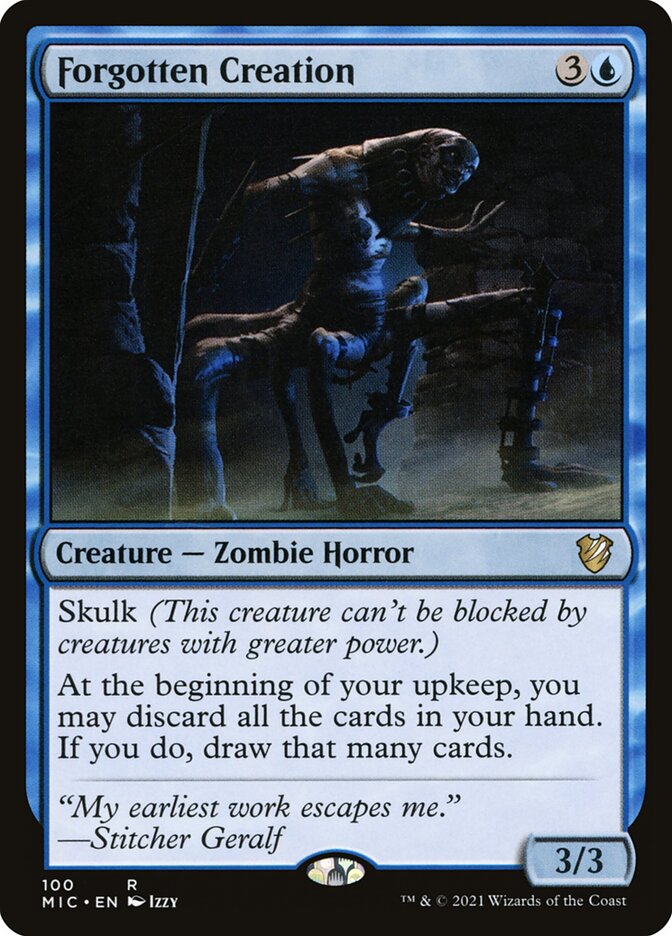 Forgotten Creation (Commander: Innistrad: Midnight Hunt)  | Good Games North