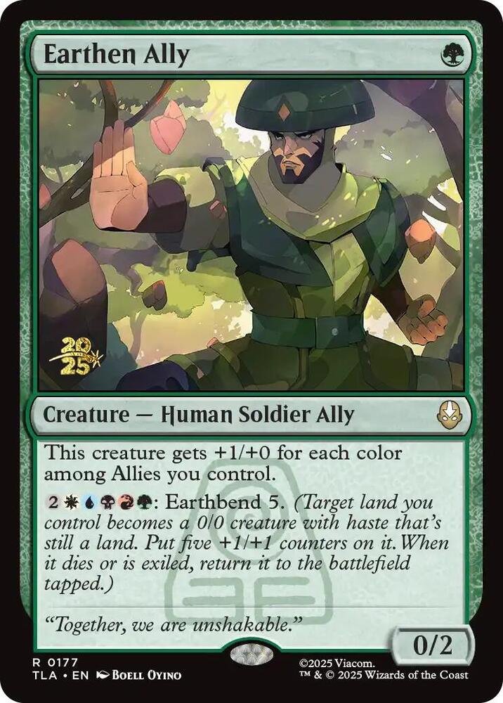 Earthen Ally (Prerelease Cards)  - Foil | Good Games North