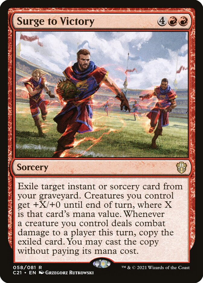 Surge to Victory (Commander 2021)  | Good Games North