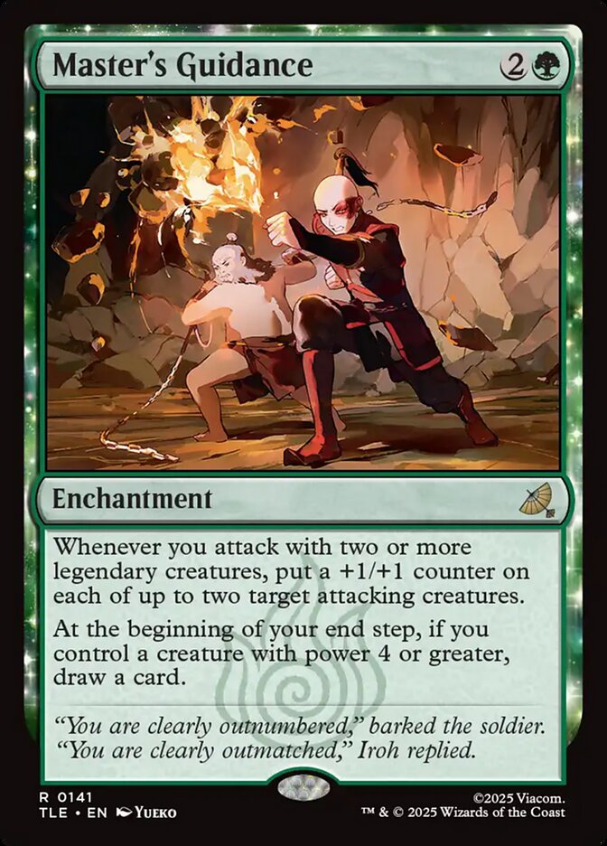 Master's Guidance 141/317 (Avatar: The Last Airbender: Eternal-Legal)  - Foil | Good Games North