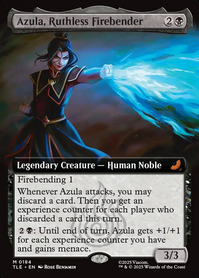 Azula, Ruthless Firebender 184 (Avatar: The Last Airbender: Eternal-Legal)  - Foil | Good Games North