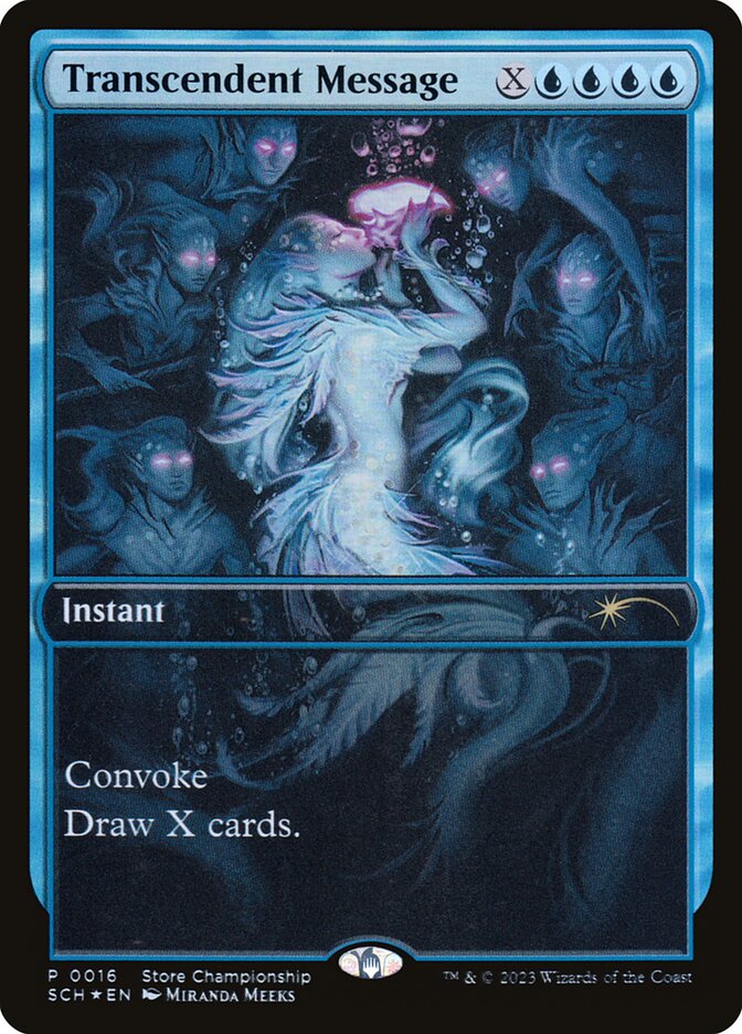 Transcendent Message (Game Day & Store Championship Promos)  - Foil | Good Games North
