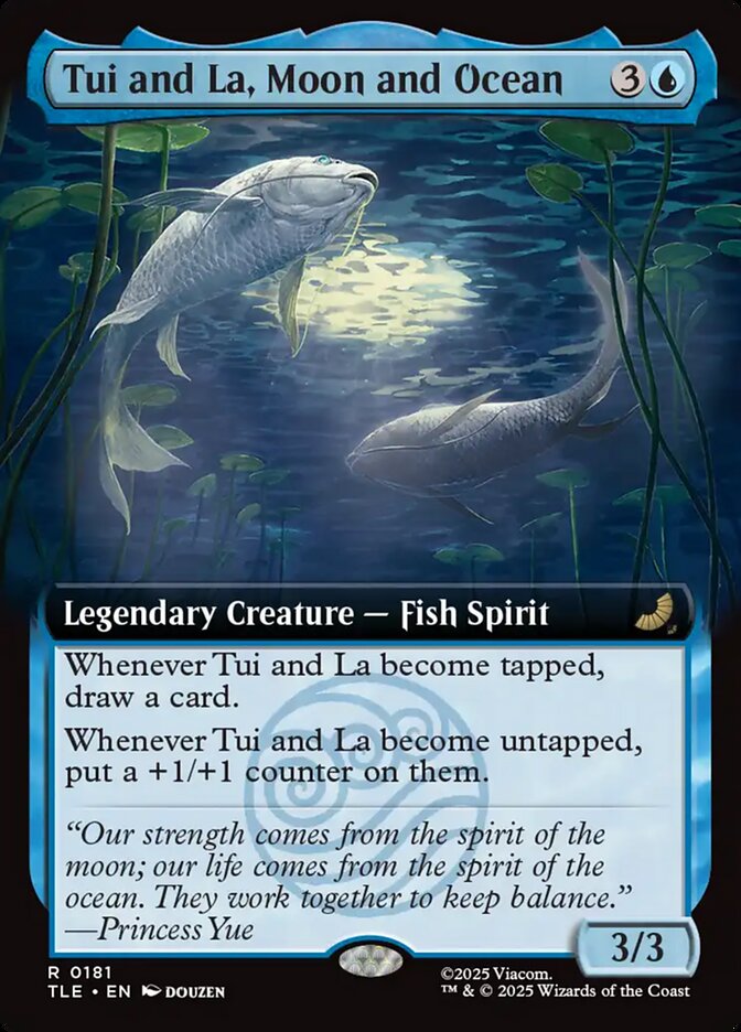 Tui and La, Moon and Ocean 181/317 (Avatar: The Last Airbender: Eternal-Legal)  - Extended Art | Good Games North