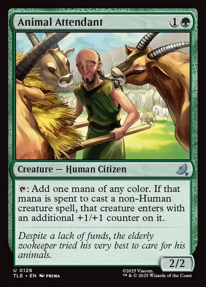 Animal Attendant 128 (Avatar: The Last Airbender: Eternal-Legal)  - Foil | Good Games North