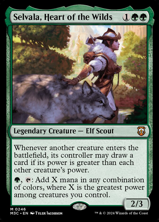 Selvala, Heart of the Wilds 246/411 (Commander: Modern Horizons 3)  | Good Games North