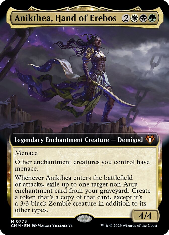 Anikthea, Hand of Erebos 773/451 (Commander Masters)  - Extended Art | Good Games North