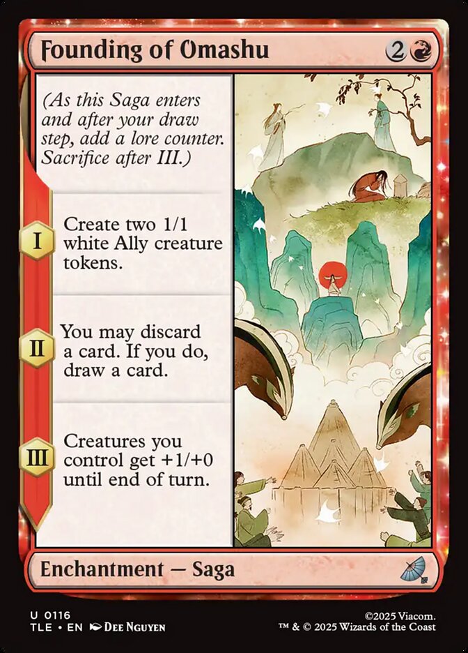 Founding of Omashu 116/317 (Avatar: The Last Airbender: Eternal-Legal)  - Foil | Good Games North