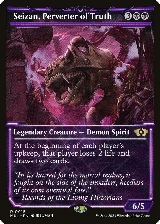 Seizan, Perverter of Truth (March of the Machine: Multiverse Legends)  - Foil | Good Games North