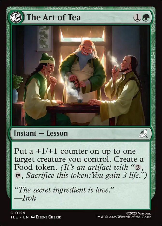 The Art of Tea (Avatar: The Last Airbender: Eternal-Legal)  - Foil | Good Games North