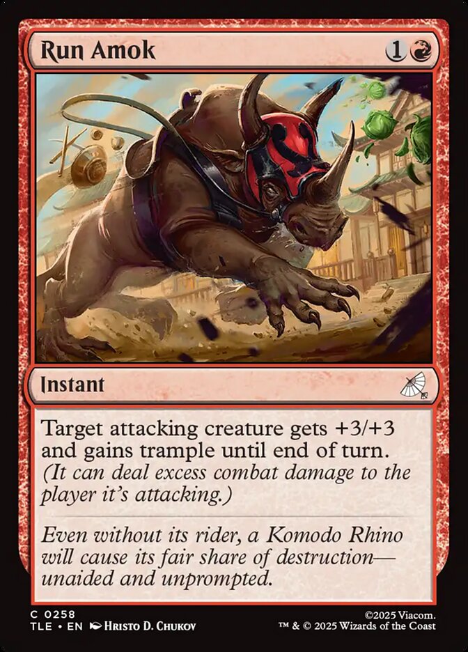 Run Amok (Avatar: The Last Airbender: Eternal-Legal)  - Foil | Good Games North